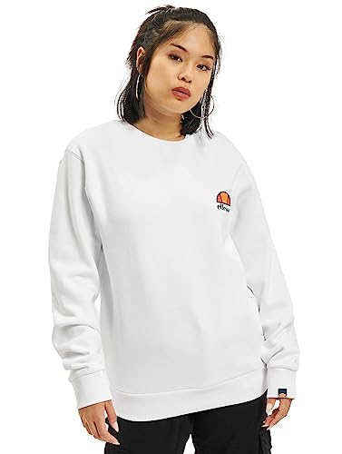 Ellesse Sweater Damen Haverford Sweatshirt Weiss White, Größe:XS von Ellesse