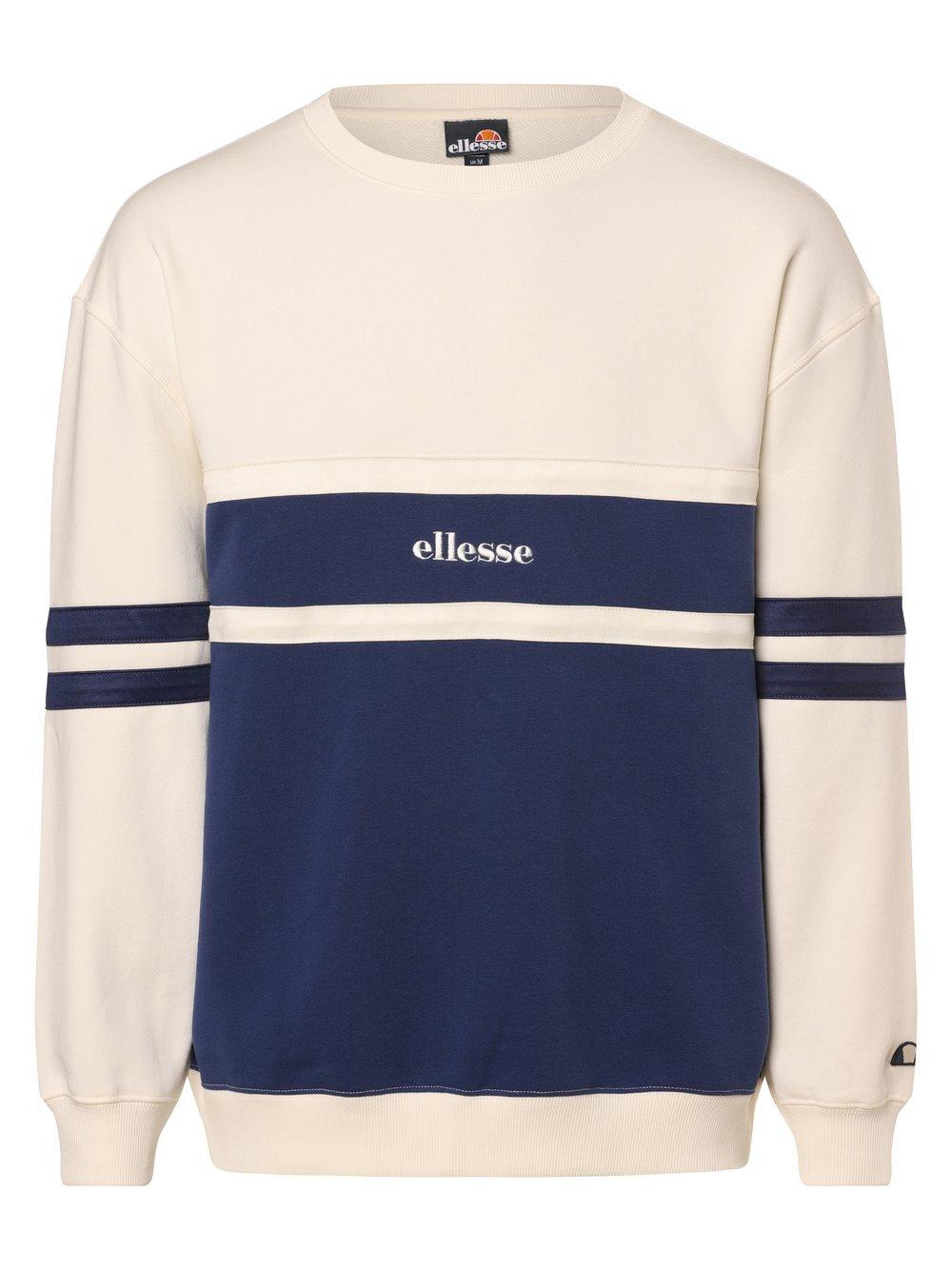 ellesse Sweatshirt Herren Baumwolle Rundhals, ecru von Ellesse