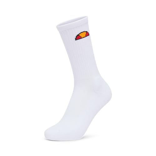 ellesse Unisex Tisbi 3er-Pack Socken, weiß, 12-14 von Ellesse