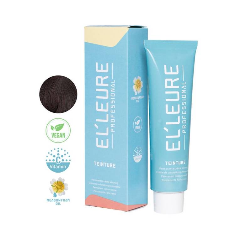 Elleure Haarfarbe Elleure Teinture 5.7 Hellviolettbraun 100ml von Elleure