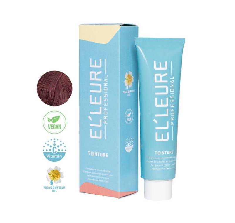 Elleure Haarfarbe Elleure Teinture 8.7 Hellviolette Blond 100ml von Elleure