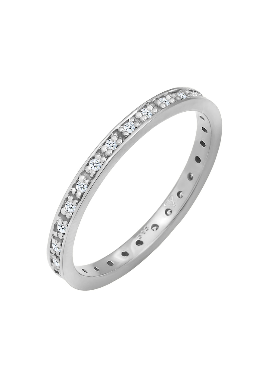 Elli DIAMONDS  Elli DIAMONDS Aufsteckring Diamant 0.14 ct. 585 Weißgold Ring 1.0 pieces von Elli DIAMONDS