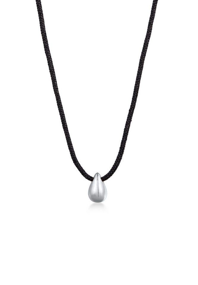 Elli Premium Kette mit Anhänger Nylon Tropfen Anhänger 925 Silber, Tropfen von Elli Premium