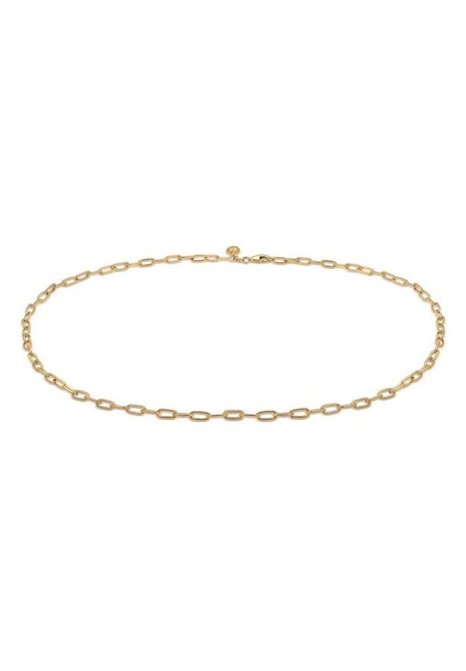 Elli Premium Kette ohne Anhänger Basic Gliederkette Blogger Trend 925er Silber von Elli Premium