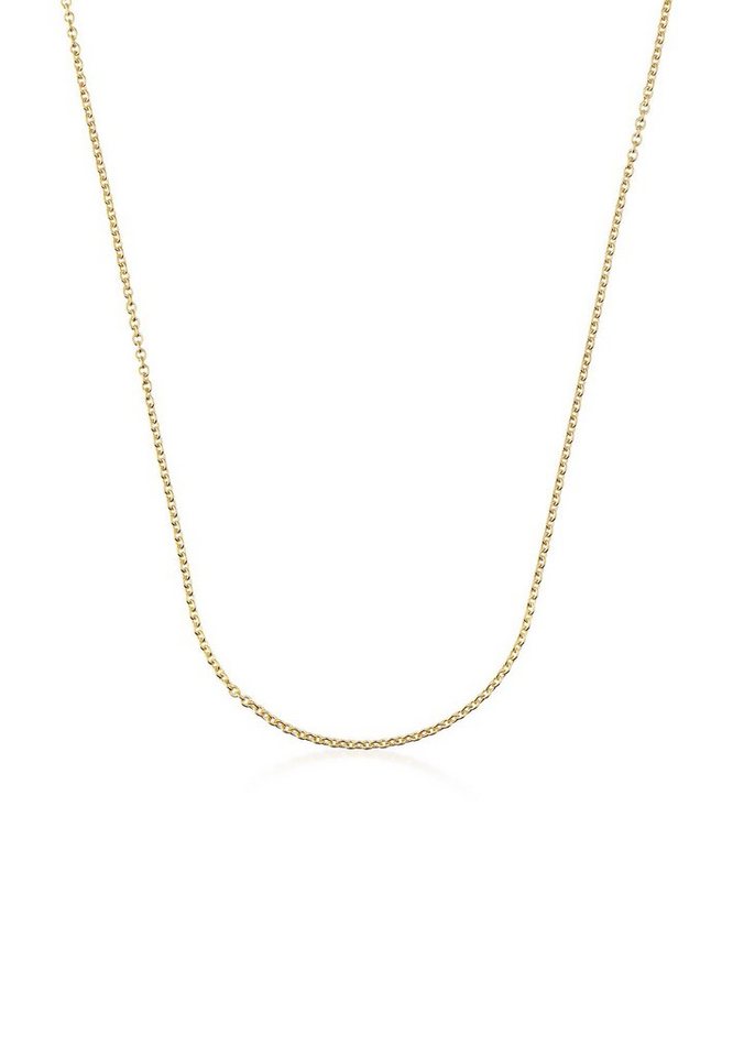 Elli Premium Kette ohne Anhänger Rundanker Erbskette 1,5 mm Gelbgold 333 von Elli Premium