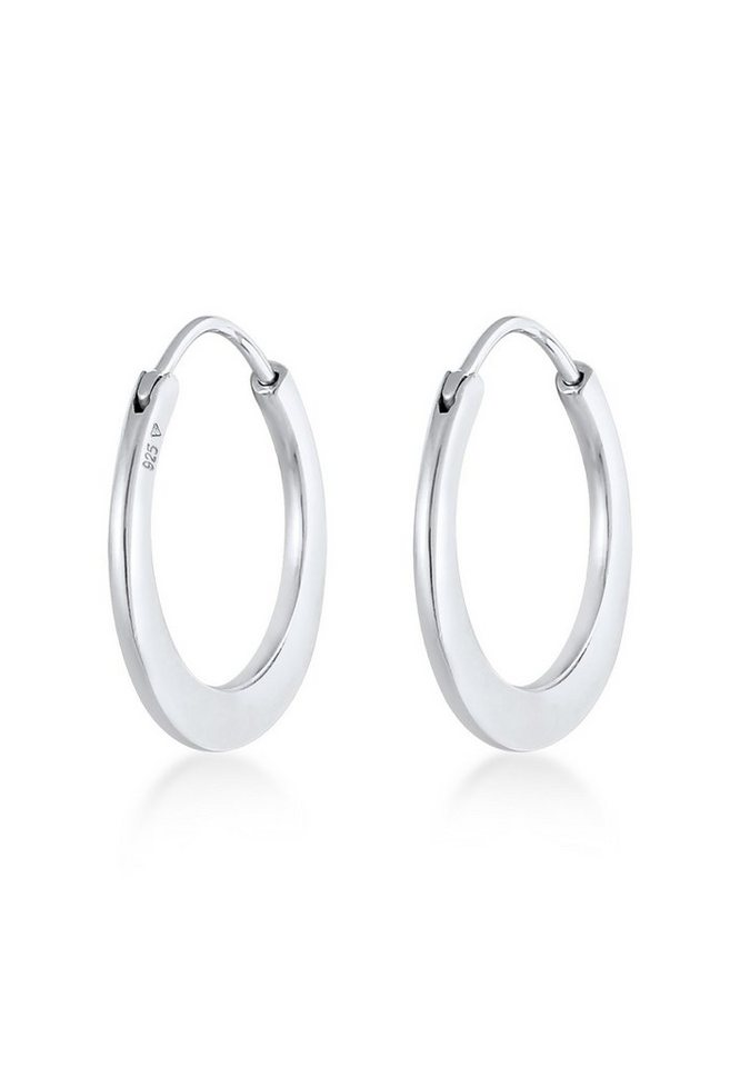 Elli Premium Paar Creolen Creolen Ohrhänger 925 Silber von Elli Premium