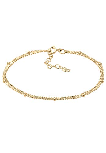 Elli Armband Damen Basic Layer Kettchen Kugeln Trend Geo in 925 Sterling Silber von Elli