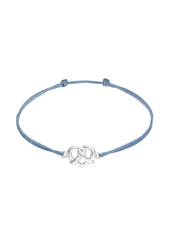 Elli Armband Damen Brezel Wiesn Oktoberfest Trachten Trend Nylon in 925 Sterling Silber von Elli