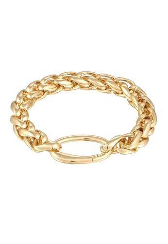 Elli Armband Damen Glieder Basic Ringverschluß Goldfarben von Elli