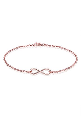 Elli Armband Damen Infinity Symbol Unendlichkeit Filigran in 925 Sterling Silber von Elli