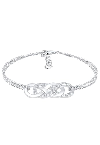 Elli Armband Infinity Liebe Kristalle 925 Silber von Elli