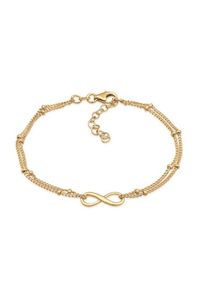 Elli Armband Infinity Symbol Love Unendlichkeit 925 Silber von Elli