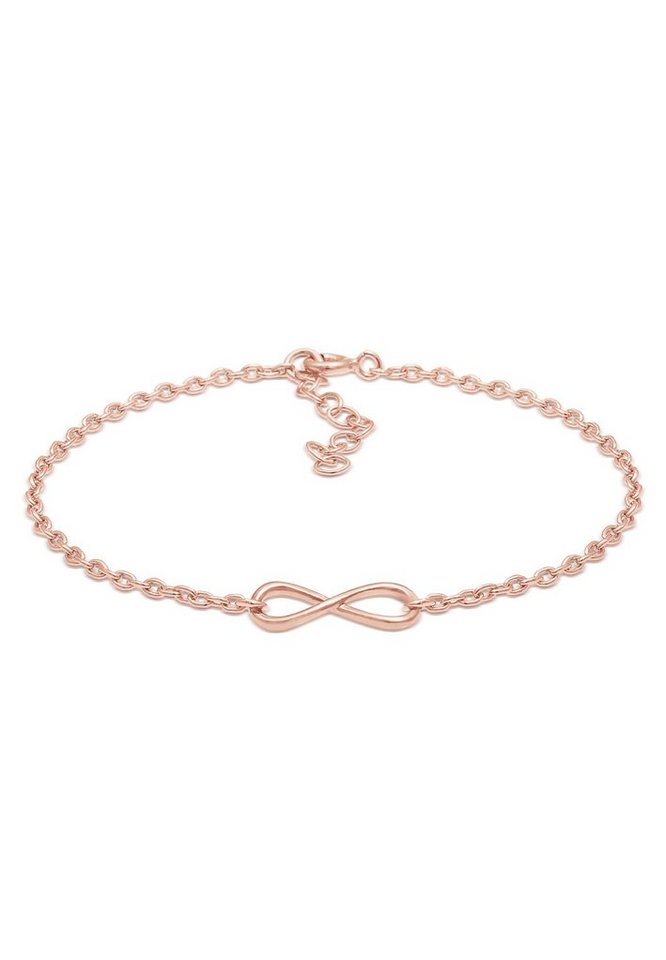Elli Armband Infinity Unendlichkeit Symbol Liebe 925 Silber (kein Set, 1-tlg), Infinity von Elli