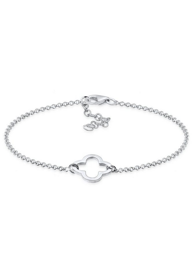 Elli Armband Kleeblatt Glücksbringer 925 Silber von Elli