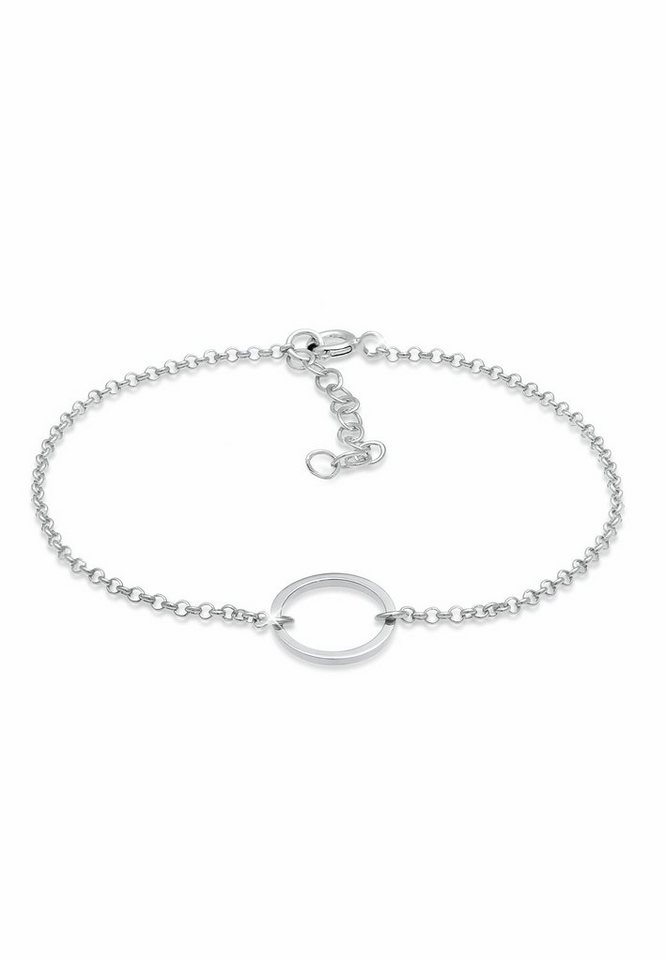 Elli Armband Kreis Circel Ring Rund Trend Geo 925 Silber (kein Set, 1-tlg), Geo von Elli