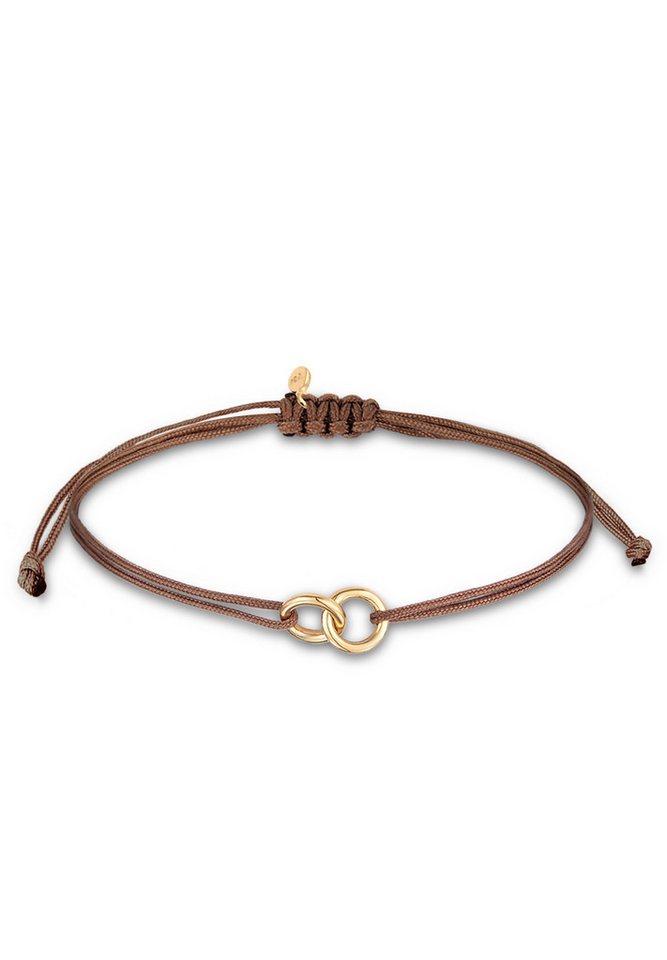 Elli Armband Kreis Geo Minimal 925 Silber vergoldet (kein Set, 1-tlg), Geo von Elli