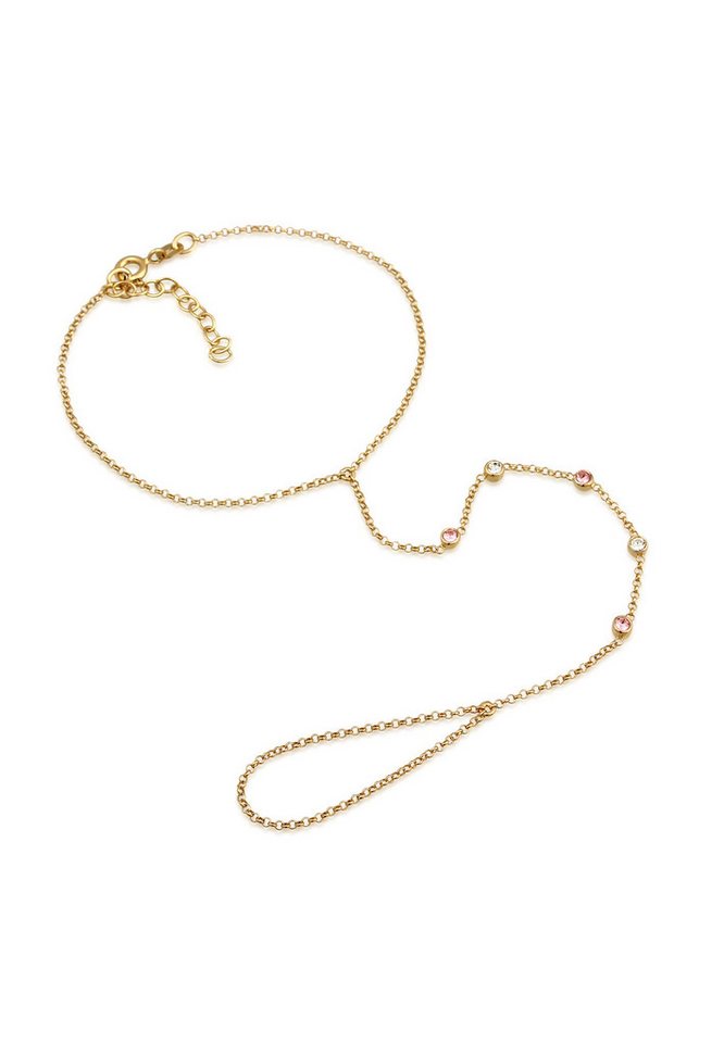 Elli Armkette Hand Chain Handkette Armband 925 Silber von Elli