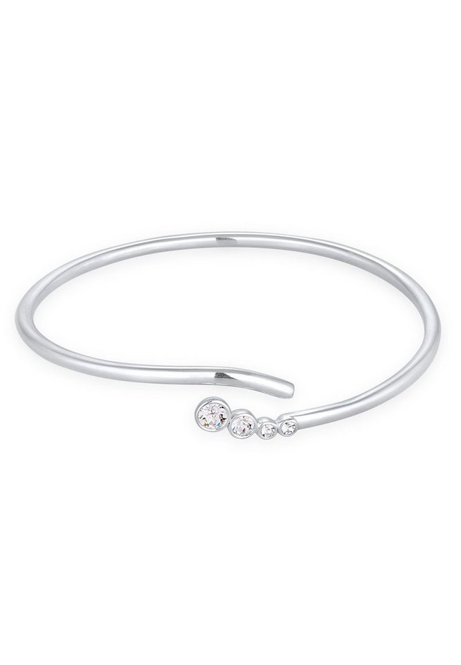 Elli Armreif Armreif Elegant 925 Silber, mit Kristallen von Swarovski® (kein Set) von Elli