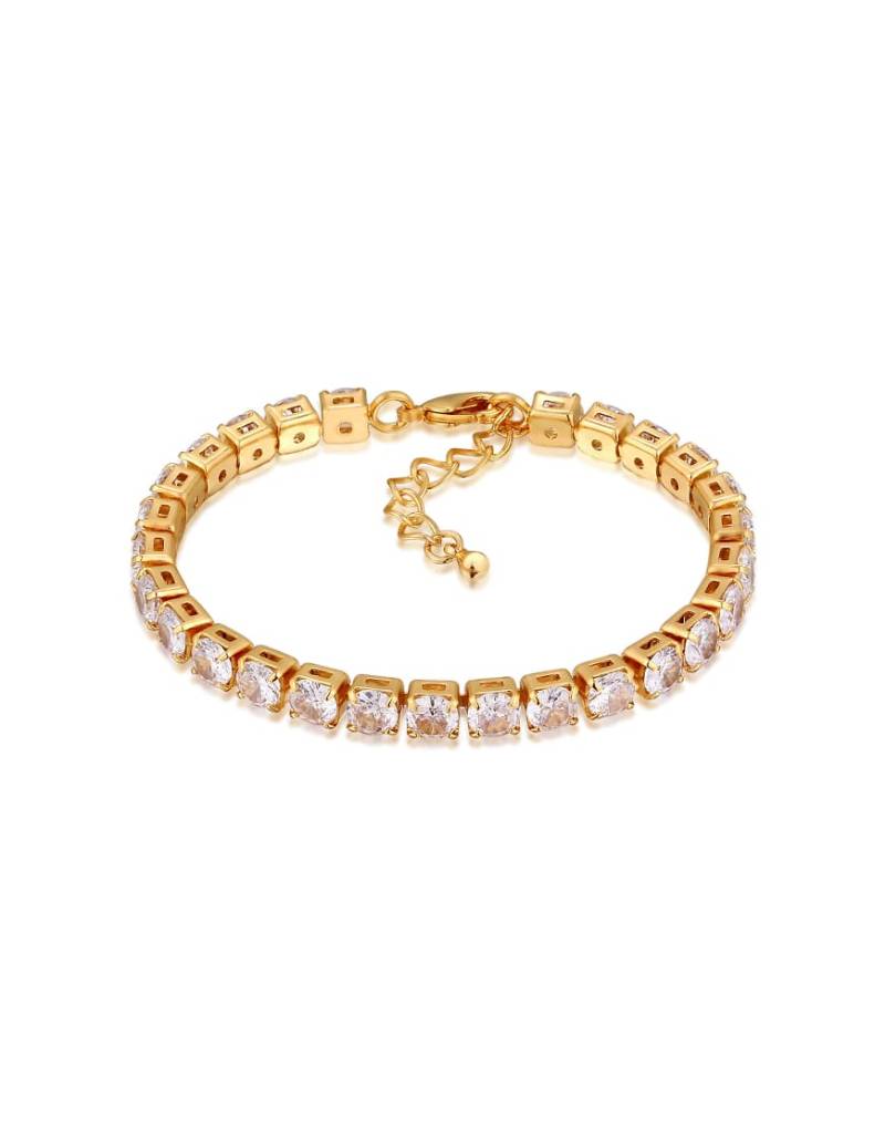 Elli Bracelet tennisarmband zirkonia goldfarben in gold von Elli