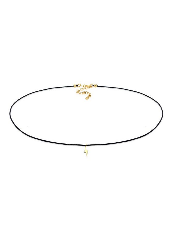 Elli Choker Choker Blitz Nylonkette 925 Silber von Elli