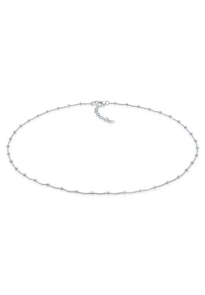 Elli Choker Choker Kugelkette Basic Rund 925er Silber von Elli