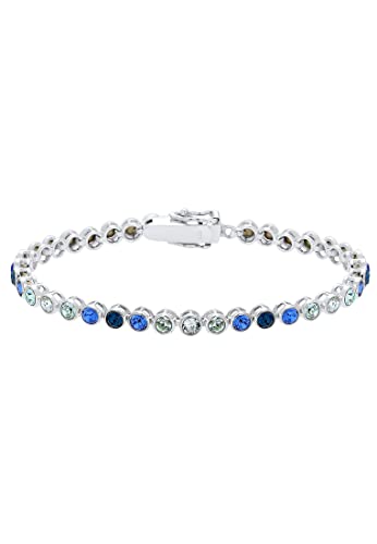 Elli Armband Damen Multi-Color mit Kristallen in 925 Sterling Silber von Elli