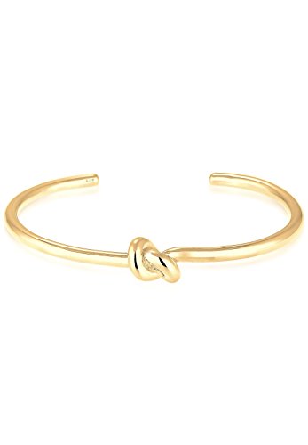 Elli Armband Damen Knoten Armreif Trend in 925 Sterling Silber vergoldet von Elli