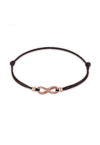 Elli Armband Elli Damen Armband mit Infinity Symbol Freundschaft Liebe Elastisch in 925 Sterling Silber von Elli