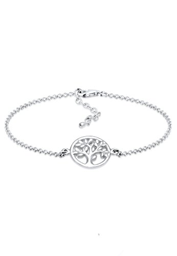 Elli Armband Damen Lebensbaum Anhänger in 925 Sterling Silber von Elli