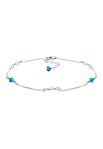 Elli Fußschmuck Damen Fußkettchen Trend mit Kristalle in 925 Sterling Silber Elli Fußschmuck Damen Fußkettchen Trend mit Kristalle in 925 Sterling Silber von Elli