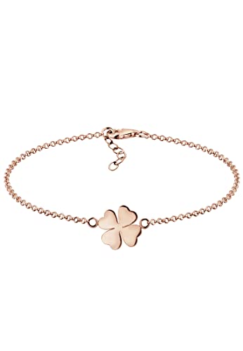 Elli Armband Damen Kleeblatt Glücksbringer in 925 Sterling Silber von Elli
