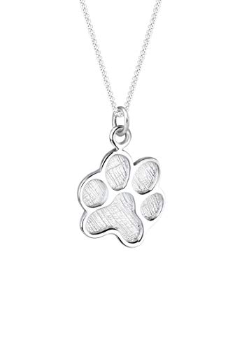 Elli Halskette Damen Pfote Anhänger Symbol Hund in 925 Sterling Silber von Elli