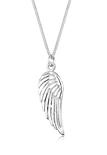 Elli Halskette Damen Flügel Anhänger Engel Symbol Boho Trend in 925 Sterling Silber von Elli