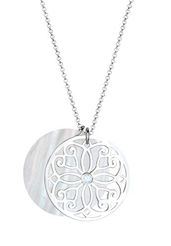 Elli Halskette Damen Ornament in 925 Sterling Silber Rosé vergoldet von Elli