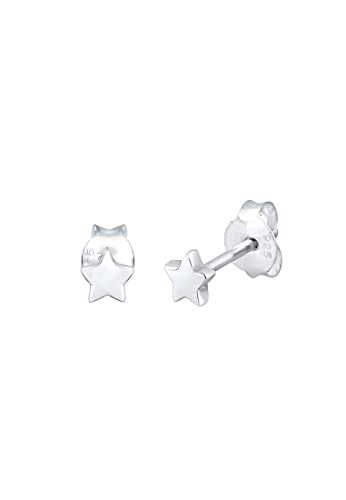 Elli Ohrringe Kinder mit Sternen Symbol im Astro Look in 925 Sterling Silber von Elli