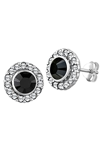 Elli Ohrringe Damen Royal mit Kristalle in 925 Sterling Silber von Elli