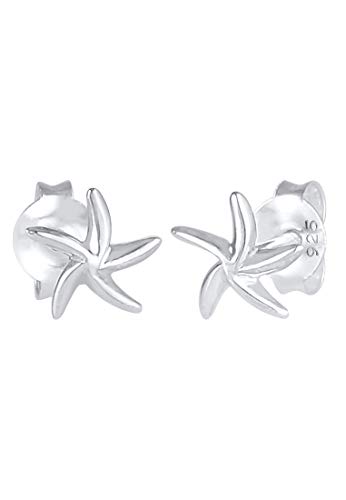 Elli Ohrringe Damen Ohrstecker Seestern Symbol aus 925 Sterling Silber von Elli