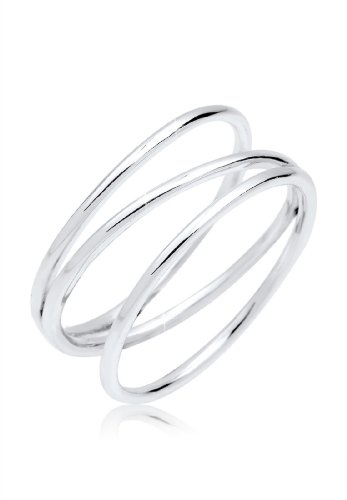 Elli Ring Damen Wickel Filigran in 925 Sterling Silber von Elli