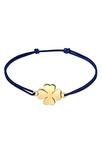 Elli Armband Damen Kleeblatt Anhänger Glücksbringer in 925 Sterling Silber von Elli