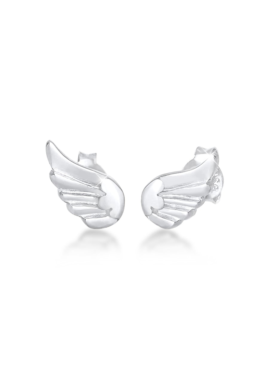 Elli  Elli Kinder Flügel Engel Religion Symbol 925 Silber Ohrring 1.0 pieces von Elli