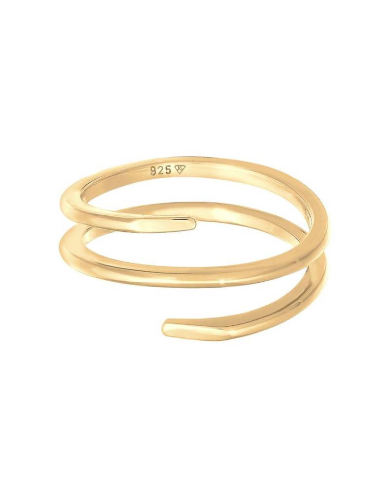 Elli - Ring aus 925er Sterlingsilber in Gold-Goldfarben von Elli