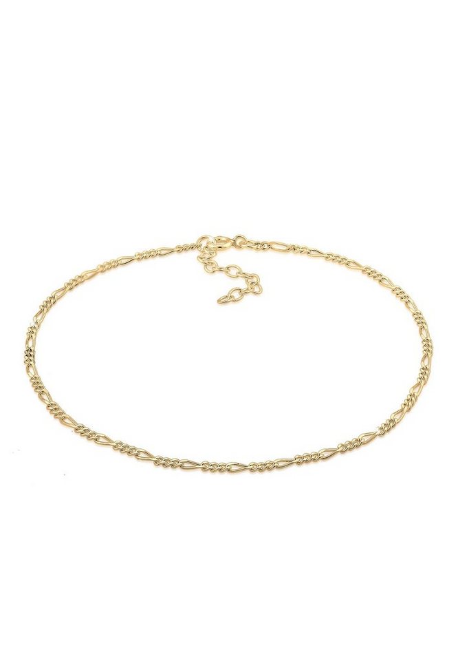 Elli Fußkette Figaro Fußkettchen Basic 925 Silber von Elli