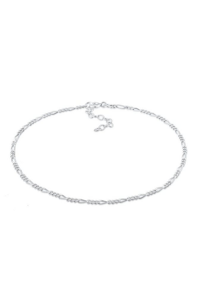 Elli Fußkette Figaro Fußkettchen Basic 925 Silber von Elli