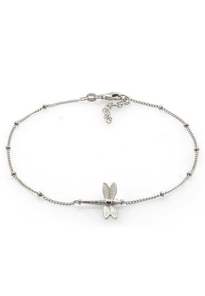 Elli Fußkette Libelle 925 Sterling Silber von Elli
