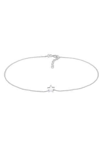 Elli Fußschmuck Damen Fußkettchen Stern Astro Strand Urlaub in 925 Sterling Silber von Elli