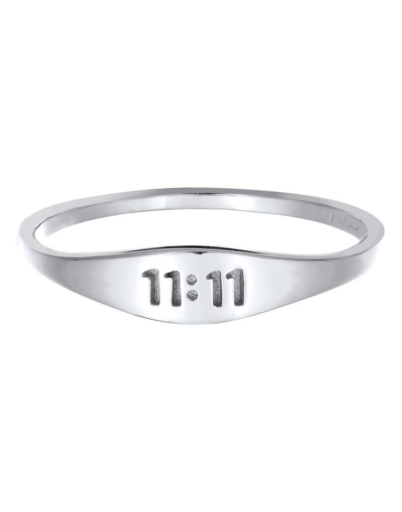 Elli - Goldfarbener Boho-Ring aus 925er-Sterlingsilber mit Zahlenverzierung von Elli