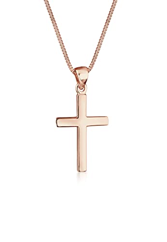 Elli Halskette Damen Kreuz Symbol Basic in 925 Sterling Silber von Elli