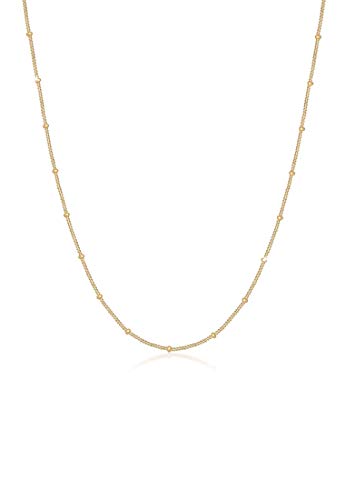 Elli Halskette Damen Kugel Basic Klassisch Fein in 925 Sterling Silber von Elli