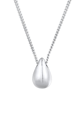 Elli Halskette Damen Tropfen Anhänger Zeitlos Schlicht in 925 Sterling Silber von Elli