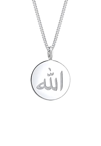 Elli Halskette Damen Schriftzeichen Geo Symbol in 925 Sterling Silber von Elli